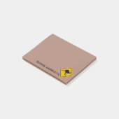 wegbord voor kangoeroe - Postbus Post-it® Notes (Schuin)
