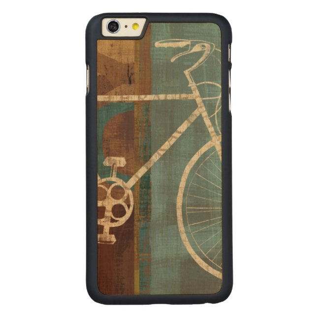 Wegbreken Carved Wood iPhone Hoesje (Achterkant)