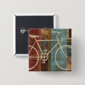 Wegbreken Vierkante Button 5,1 Cm (Voorkant /achterkant)