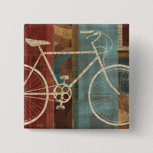 Wegbreken Vierkante Button 5,1 Cm (Voorkant)