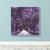 wegcanvas sante canvas afdruk (Insitu (Houten vloer))
