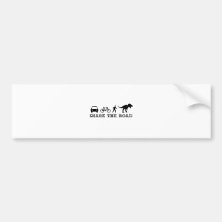 Wegdelen Bumpersticker