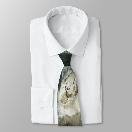 Wegdrijven - Zee Otter Stropdas (Gebonden)