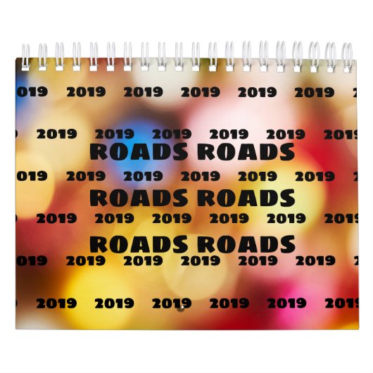 Wegen 2019 kalender (Hoes)