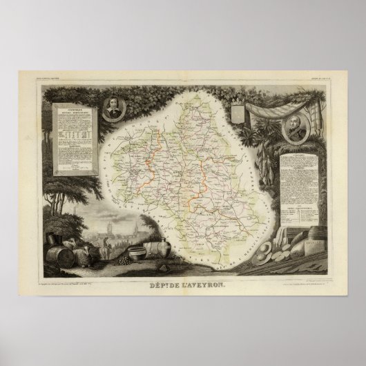 Wegen, dijen, steden poster (Voorkant)