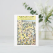Wegen naar Heaven en Hell  Lithograph Briefkaart (Staand voorkant)