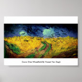 Wegen over Wheatfield door het Poster Vincent van (Voorkant)
