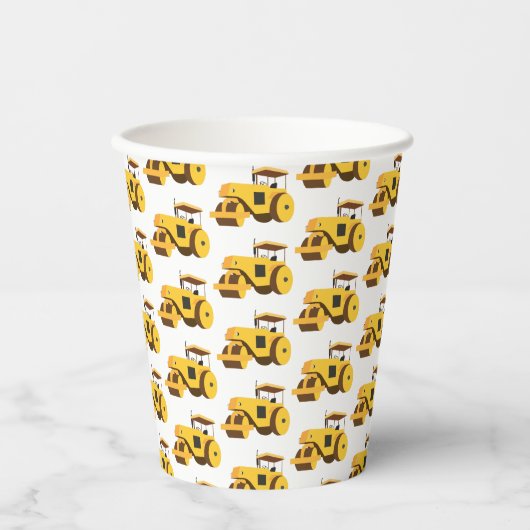 Wegen voor de bouw van wegrolconstructeurs papieren bekers (Voorkant)