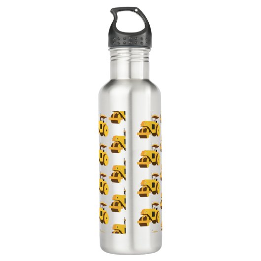 Wegen voor de bouw van wegrolconstructeurs waterfles  (Achterkant)