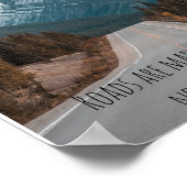 Wegen zijn gemaakt voor het Poster van de reis (Hoek)