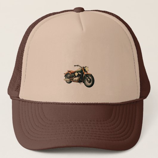 Wegen zijn thuis – Biker Lifestyle Cap Trucker Pet (Voorkant)