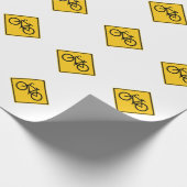 Wegenbordfiets Cadeaupapier (Hoek)