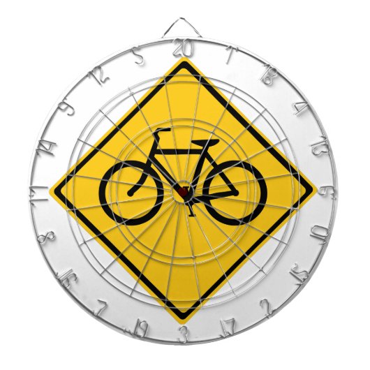 Wegenbordfiets Dartbord (Voorkant)