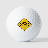 Wegenbordfiets Golfballen (Voorkant)