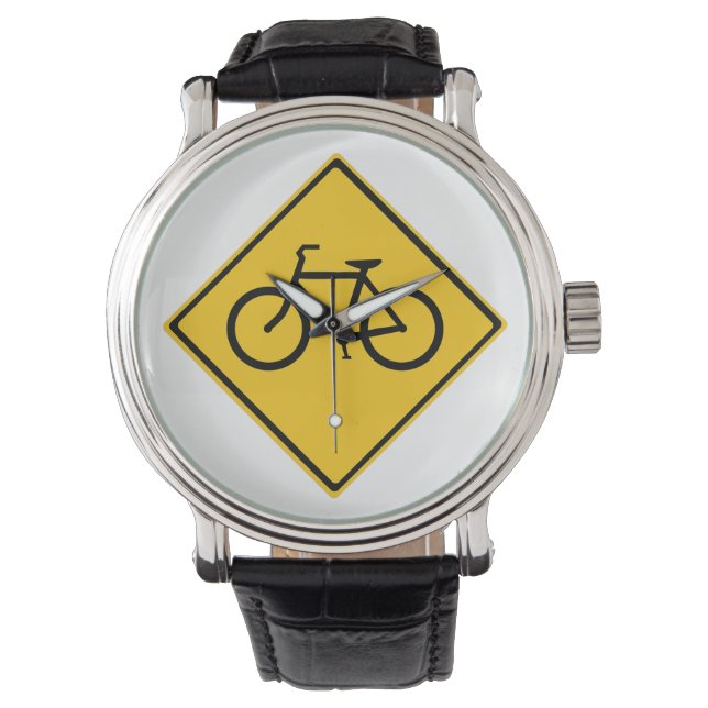 Wegenbordfiets Horloge (Voorkant)