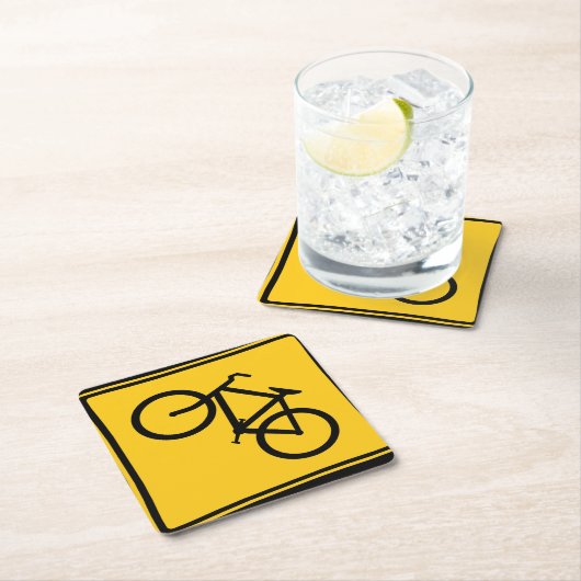 Wegenbordfiets Kartonnen Onderzetters (Insitu)