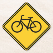 Wegenbordfiets Kartonnen Onderzetters (Voorkant)