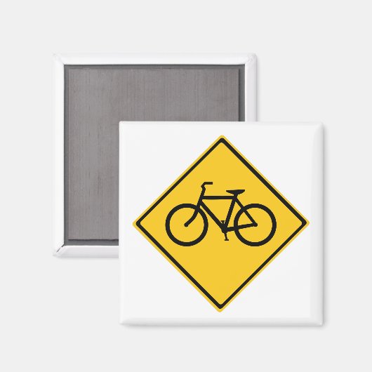 Wegenbordfiets Magneet (Voorkant / Achterkant)