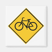 Wegenbordfiets Magneet (Voorkant)