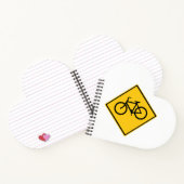 Wegenbordfiets Notitieboek (Binnen)