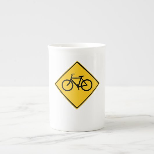 Wegenbordfiets Porselein Kop (Voorkant)