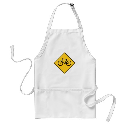 Wegenbordfiets Standaard Schort (Voorkant)