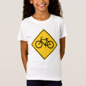 Wegenbordfiets T-shirt (Voorkant)