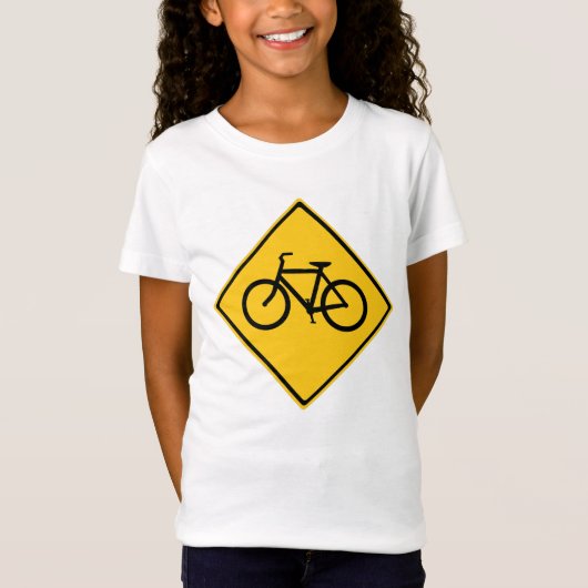Wegenbordfiets T-shirt (Voorkant)