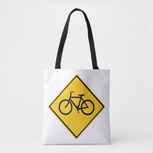 Wegenbordfiets Tote Bag (Voorkant)