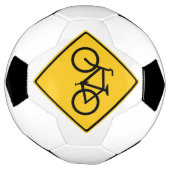 Wegenbordfiets Voetbal (Gedraaid)
