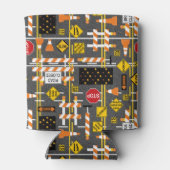 Wegenbouw Blikjeskoeler (Achterkant)