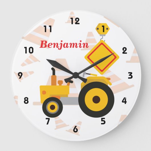 Wegenbouw Grote Klok (Voorkant)