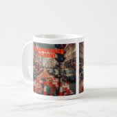 Wegenbouw in Londen Koffiemok (Voorkant links)