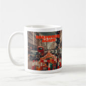 Wegenbouw in Londen Koffiemok (Links)