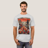 Wegenbouw in Londen T-shirt (Voorkant volledig)