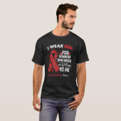 Wegener Granulomatosis Awareness Warrior Support T-shirt (Voorkant volledig)