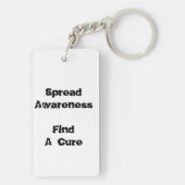Wegener's Awareness, Find a Cure Sleutelhanger (achterkant)