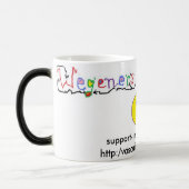 wegener's beker ontwerp, support, onderzoek, antwo magische mok (Links)