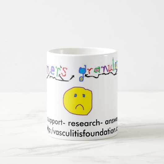 wegener's beker ontwerp, support, onderzoek, antwo magische mok (Center)