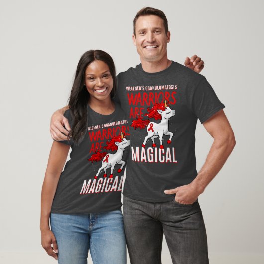 Wegeners Granulomatosis Warrior Polyangiitis WG T-shirt (Unisex)