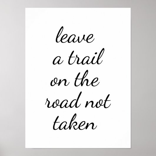 Wegengebruik Poster (Voorkant)