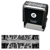 Wegenkaartjes voor fietsers zelfinktende stempel (In situ)