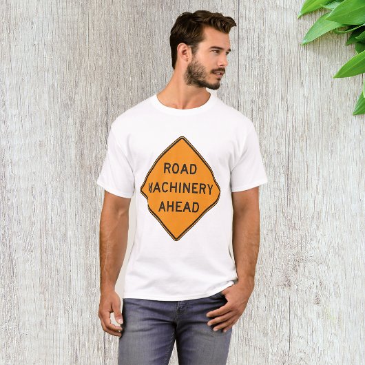 Wegenmachine Ahead Mannen T-Shirt