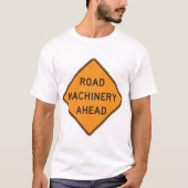 Wegenmachine Ahead Mannen T-Shirt (Voorkant)
