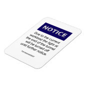 Wegens de huidige werklast is het bericht grappig magneet (Linkerzijde)