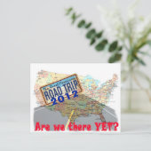 Wegentraject 2012 - Zijn we er nog? Briefkaart (Staand voorkant)