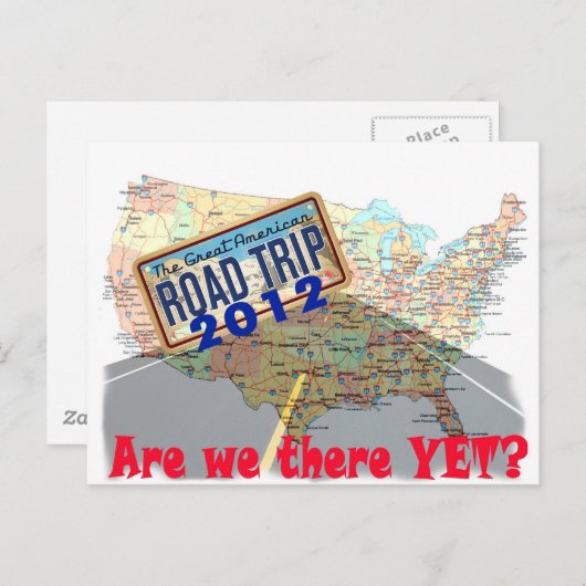 Wegentraject 2012 - Zijn we er nog? Briefkaart (Voorkant / Achterkant)