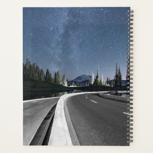 Wegentraject onder de Milkyway Planner (Achterkant)