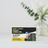 Wegenwacht Noodherstel Auto Reparatie Visitekaartje (Staand voorkant)