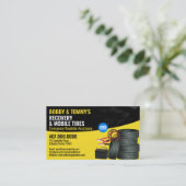 Wegenwacht Noodherstel Auto Reparatie Visitekaartje (Staand voorkant)